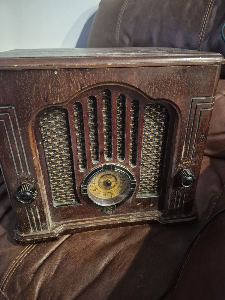 Vtg 1970's GE General Electric Classic Radio/Cassette Player 7-4135A (Works)