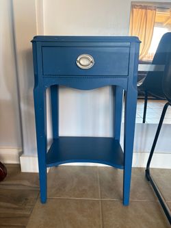 Blue night stand