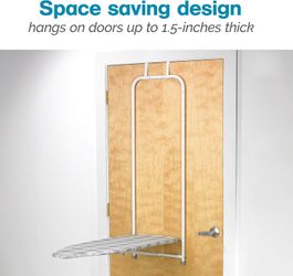 Over-The-Door Hanging Ironing Board