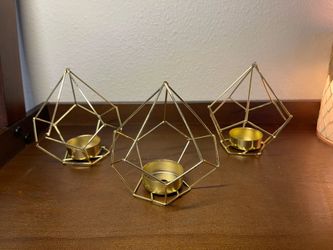 Tea Light Geometric Holders