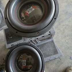 Fdz Audio 12in Subwoofers. 