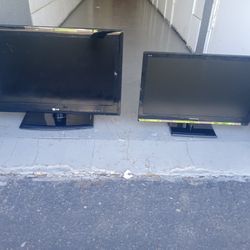 2 TV's Panasonic & LG