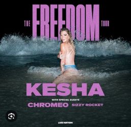 30 dollars Kesha tickets