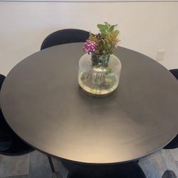 CB2 Table and chair set 