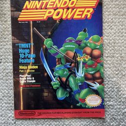Nintendo Power “tmnt”huge-10-page Feature 