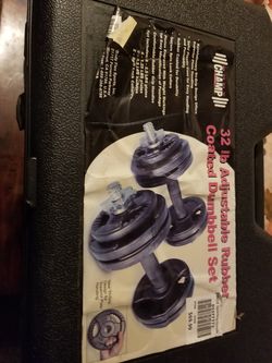 32 LB Adjustable Rubber