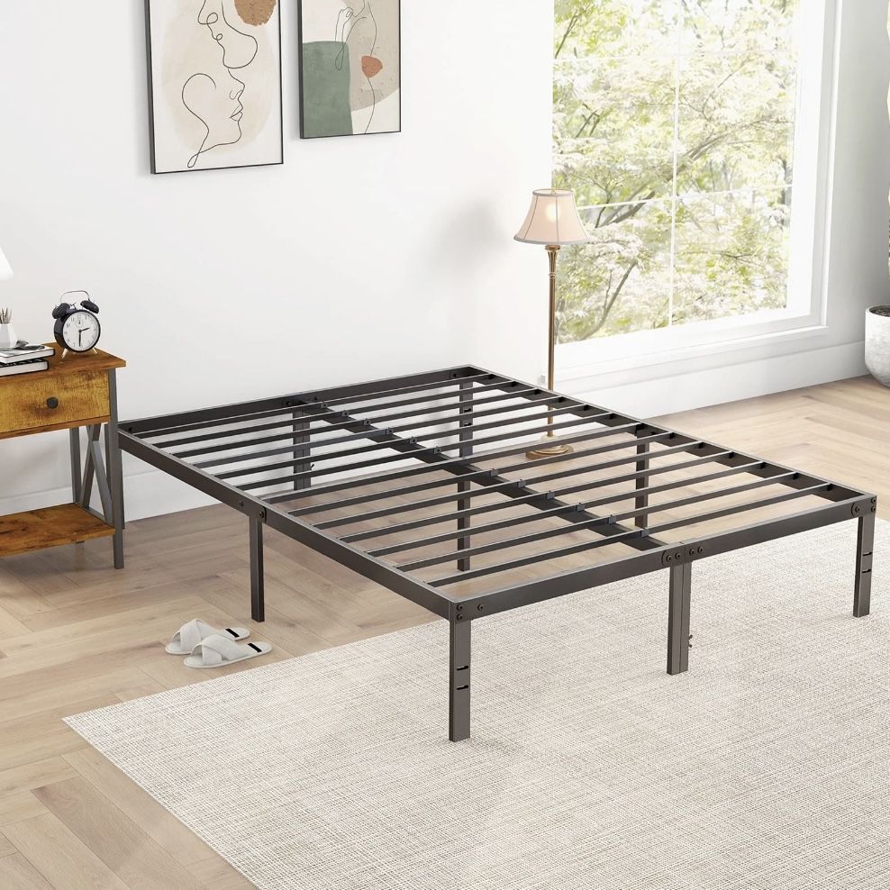 BED FRAME - Platform Bed Frame Full Size