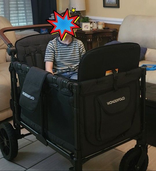 WONDERFOLD W4 Luxe Stroller Wagon (4 Seater)