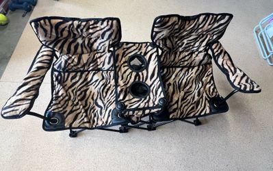 Double Leopard Print Seat