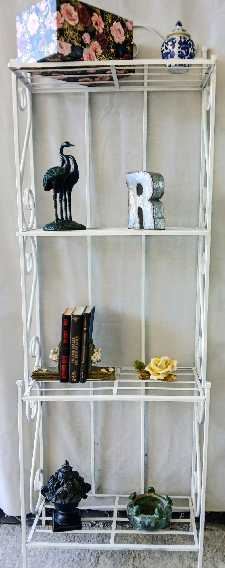 Cute Little Four-shelf Baker's Rack