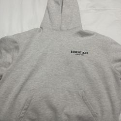 Light oatmeal Essentials Hoodie