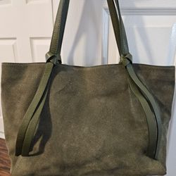 Fossil Suede Rayna Tote