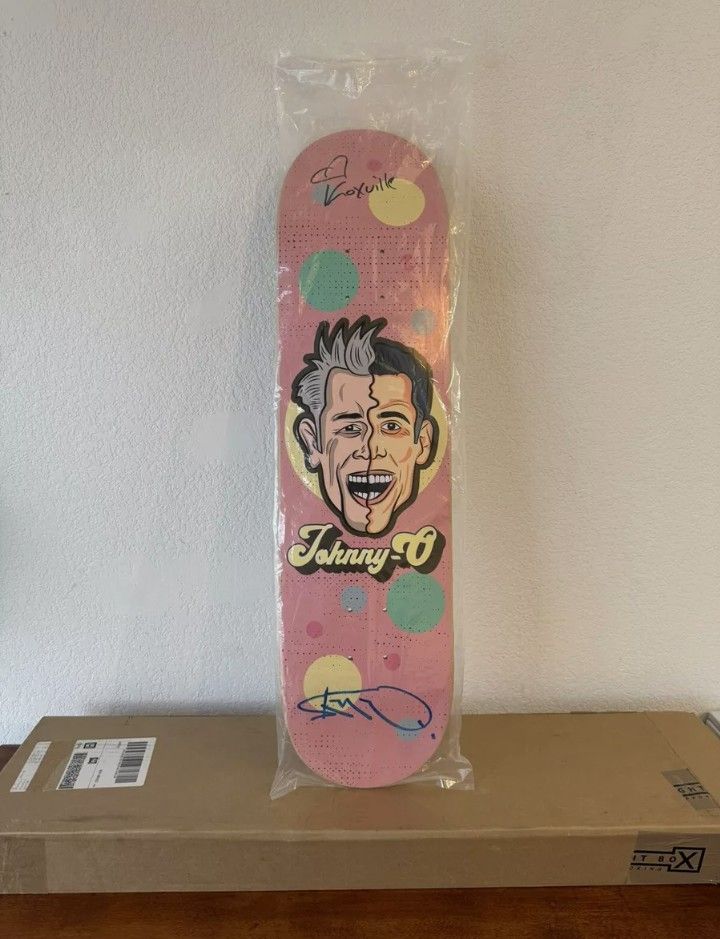 Signed Johnny o Skate Deck. π₯ Sold Out π₯