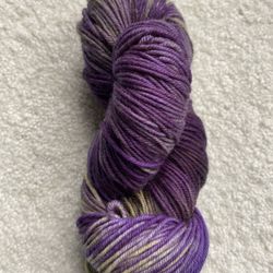 100% wool light worsted (DK) weight Yarn  118g