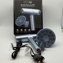 Conair - InfinitiPRO DigitalAIRE Hair Dryer - Powder Blue (106)