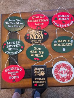 Handmade Plaques with Sayings