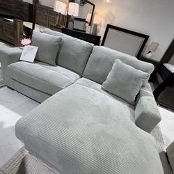 Light Grey Sofa Chaise