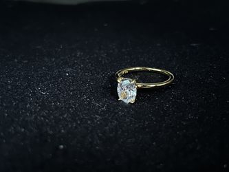 14k gold plated (cz) ring