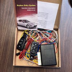 Aftermarket keyless entry system car remote control