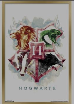 Brand New - Harry Potter "Hogwarts Illustrated" Wall Poster Trends International new
