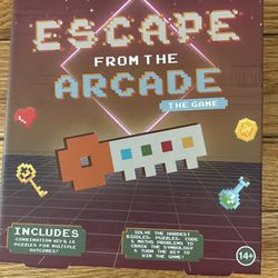 Escape From The Arcade -The Game- Unopened 