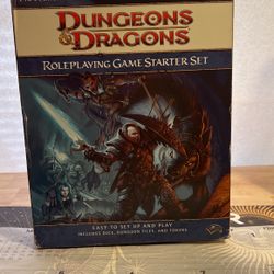 Dungeons & Dragons RPG Game Starter Set 2008 4th Edition NICE!