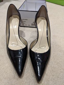 Anne Klein black heels worn a few times size 10