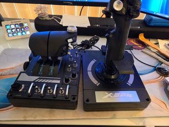 Logitech X-56 HOTAS Flight Stick and Throttle