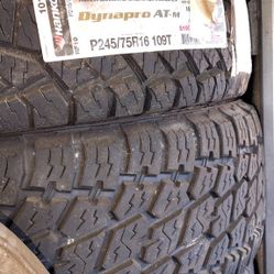 Hankook Dynapro A/T-M P245/75R16 Tires