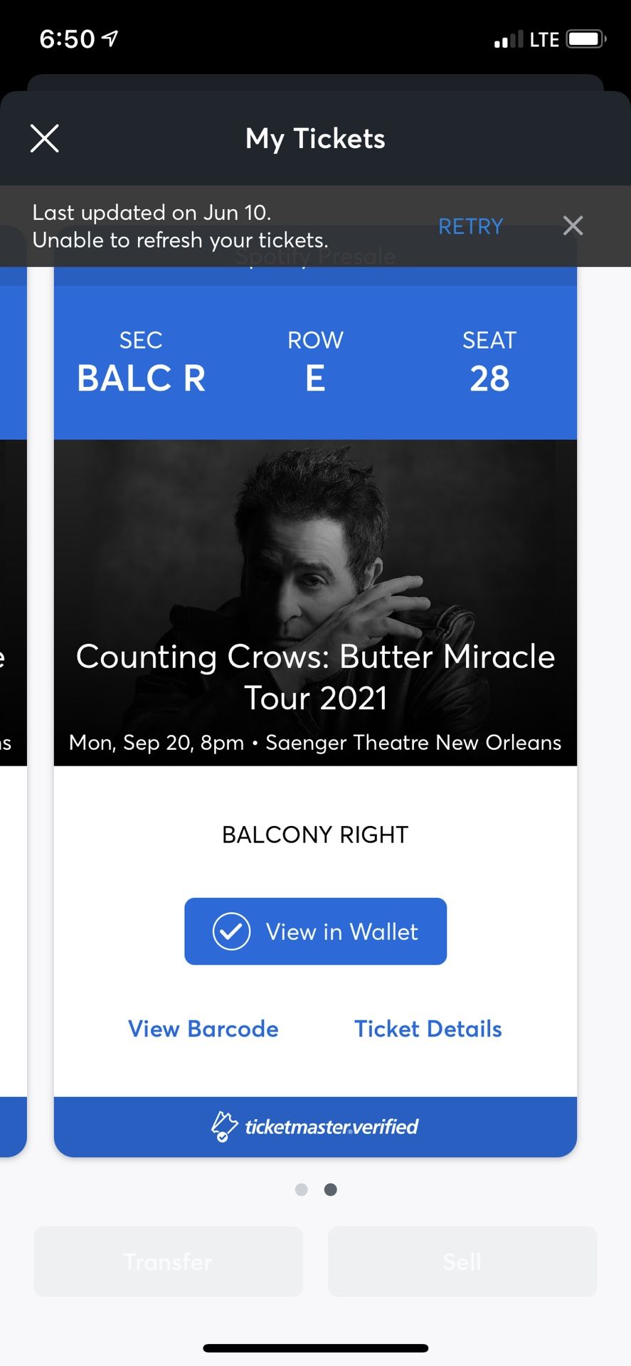 Counting Crows Tickets