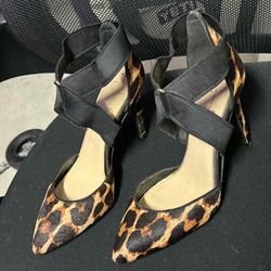 Jessica Simpson Leopard Heels