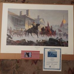 Mort Kunstler Print Shenandoah Sunrise W/coa 