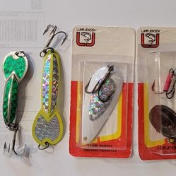 Vintage LUHR JENSON & LOCO fishing Lures