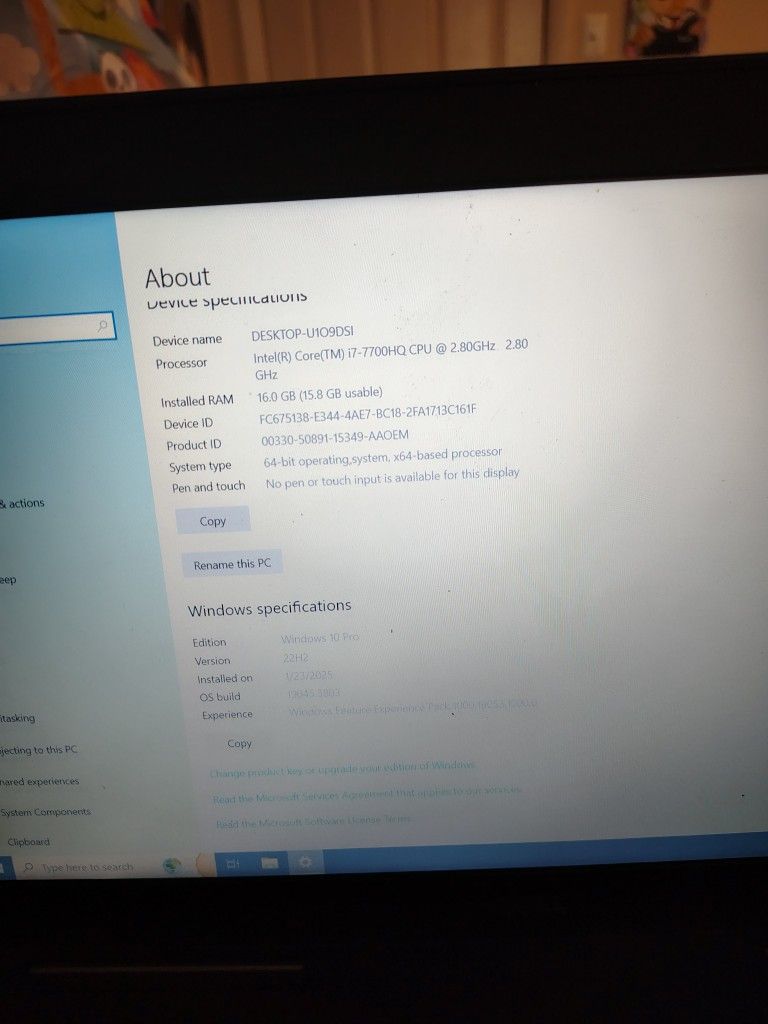 Dell Laptop 250 Obo