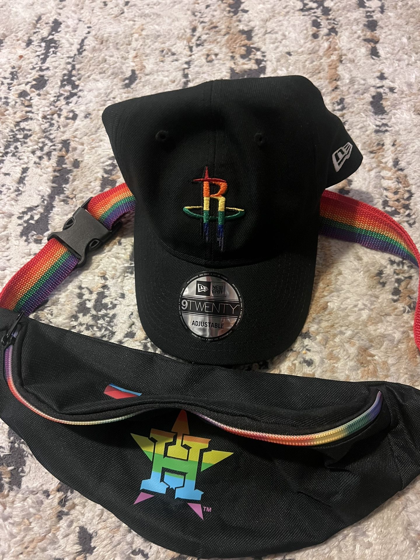 Houston Rockets And Astros Pride Night Items 