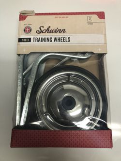 NEW steel training wheels