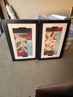 2 Modern Art Pieces