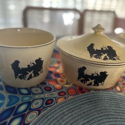 Crooksville Silhouette Set 