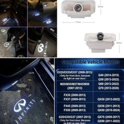 Infiniti car door projector puddle lights see all pictures sold separately SHIPPING AVAILABLE 