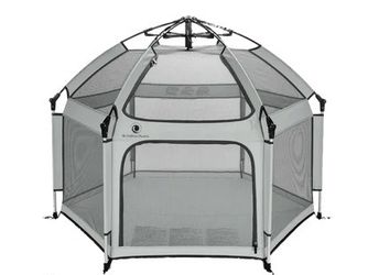 Playpin with cover