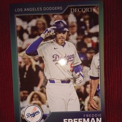 Freddie Freeman Mr World Series Walk Off Trading Cards