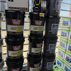 Hydraulic Fluid 32 46 68 5 Gallon Pail