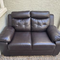 Used Dark Brown Loveseat