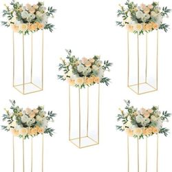 Extra Metal Gold Centerpiece Stands