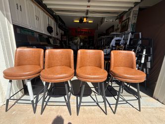Brand new counter height swivel Bar stools only $100 per barstool