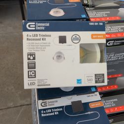Commercial Electric 4" Led Lights 
