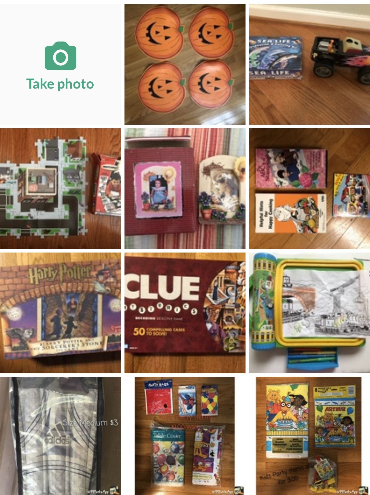 Board Games, Gift Bags And More Two Dollars Each Photo First Photo Has Multiple