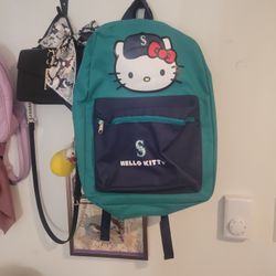 Hello Kitty Seattle Mariners Backpack
