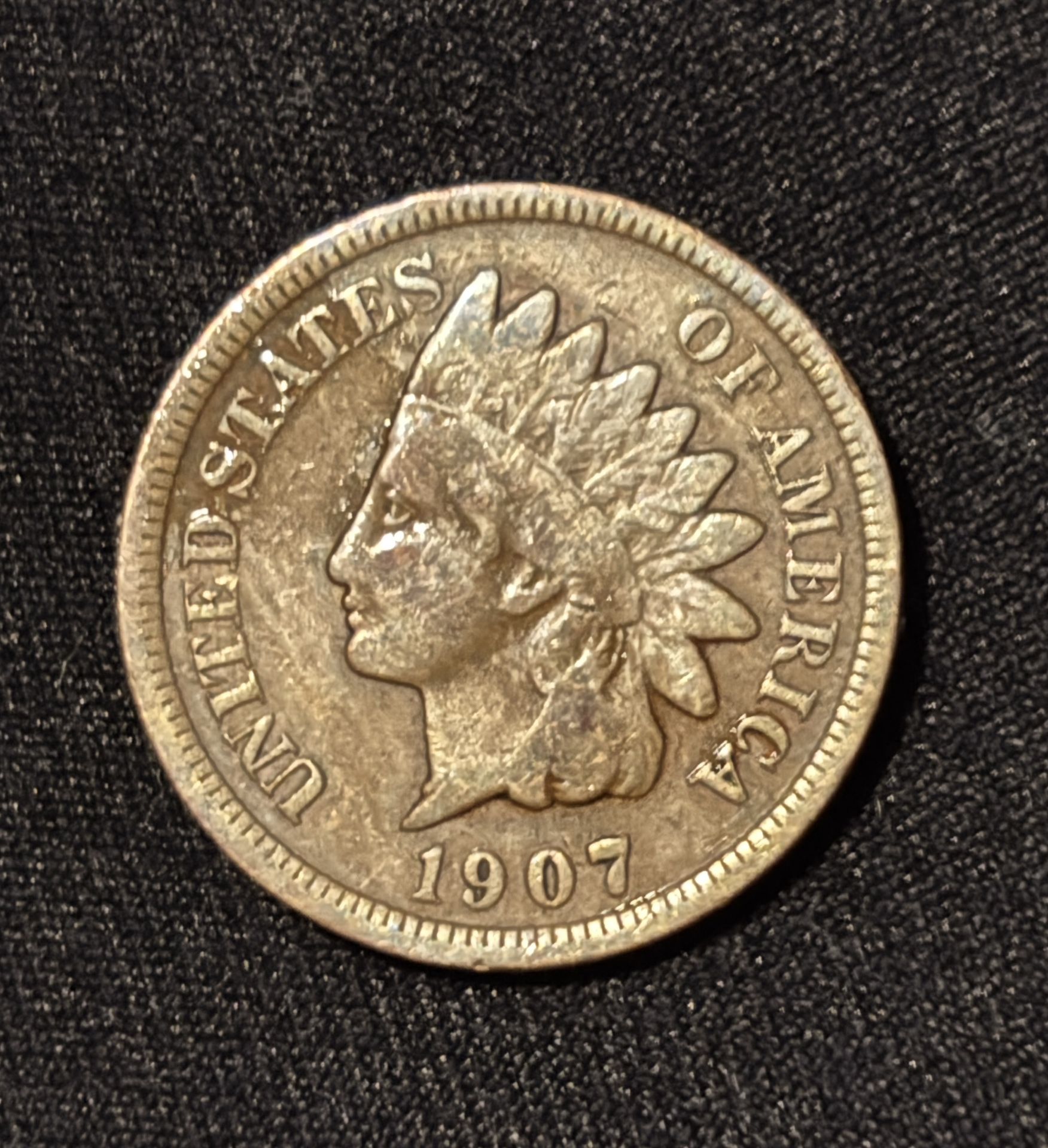 1907 Indian Head Penny