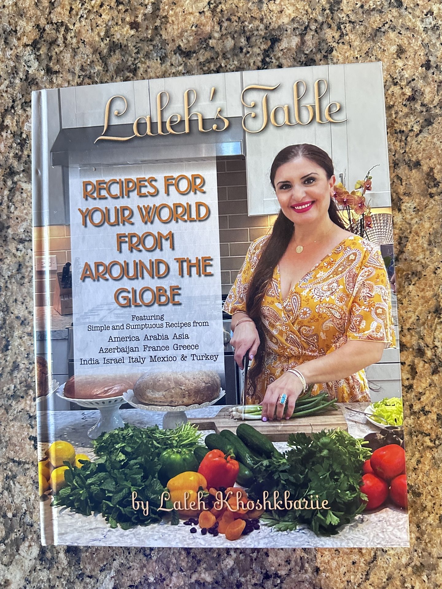 Laleh’s Table – Hardcover Cookbook (Brand New)